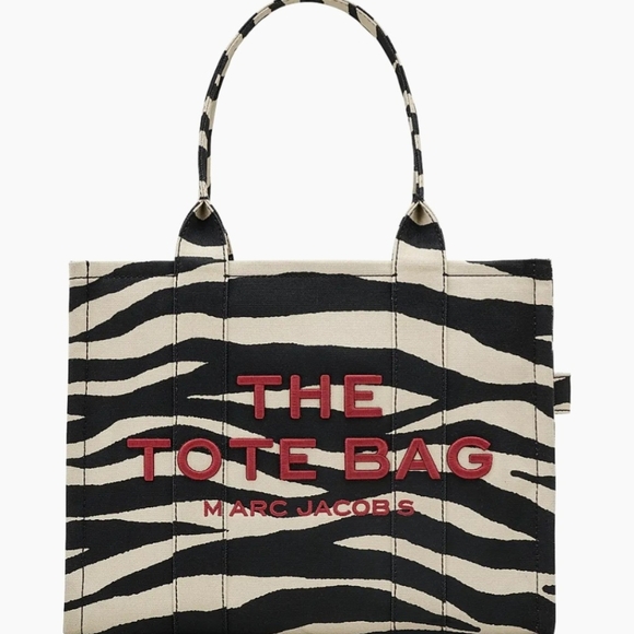 New!!! Marc Jacobs Large Zebra Print Tote with Red Accents. Firm Price. - Picture 5 of 9